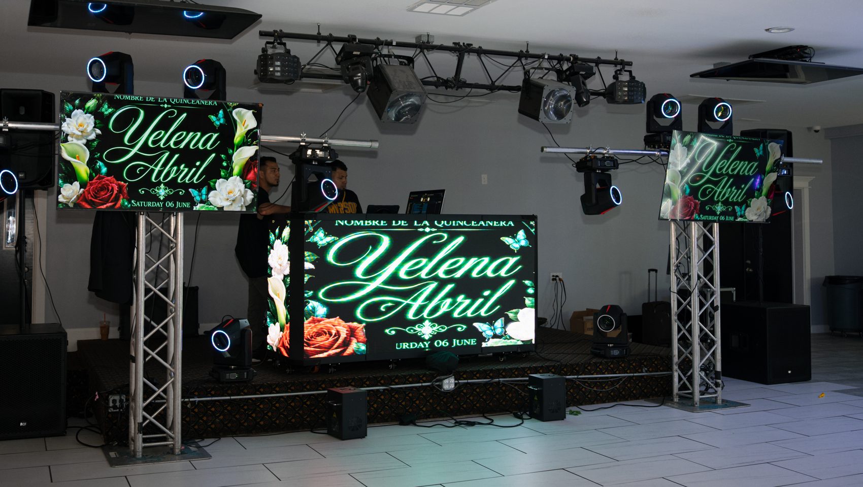 DJ and lighting