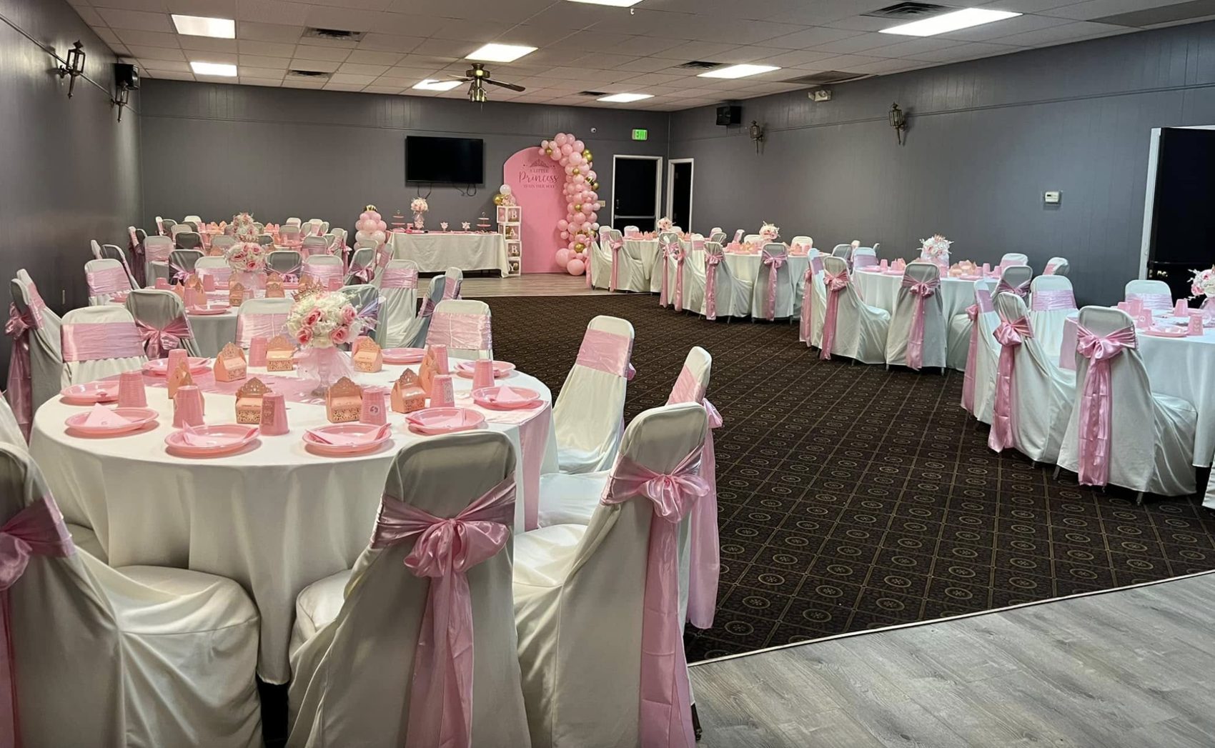 Baby shower at Marquez Banquet Hall
