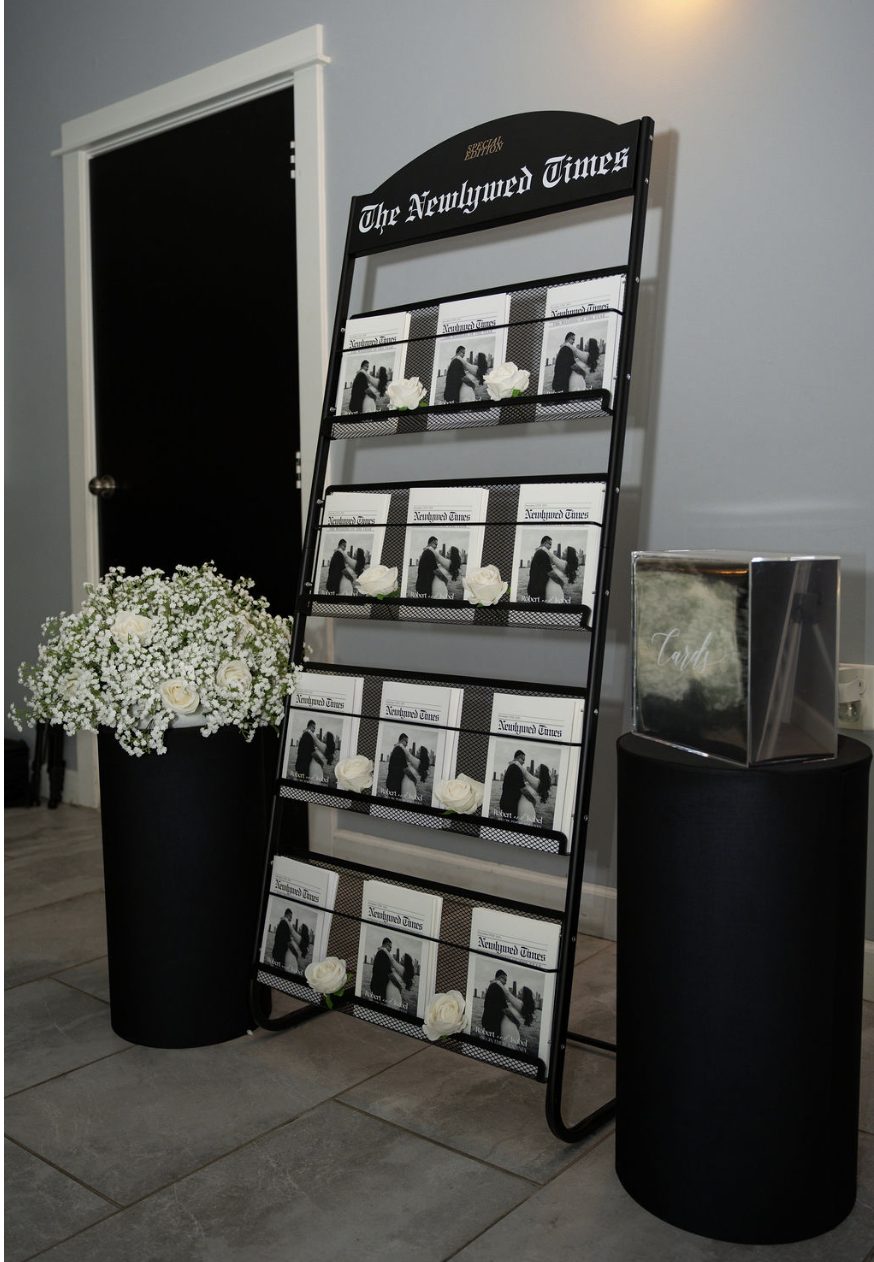 Newlywed Times photo display
